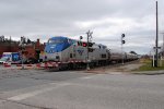 Amtrak 691 Approaches Congress Street